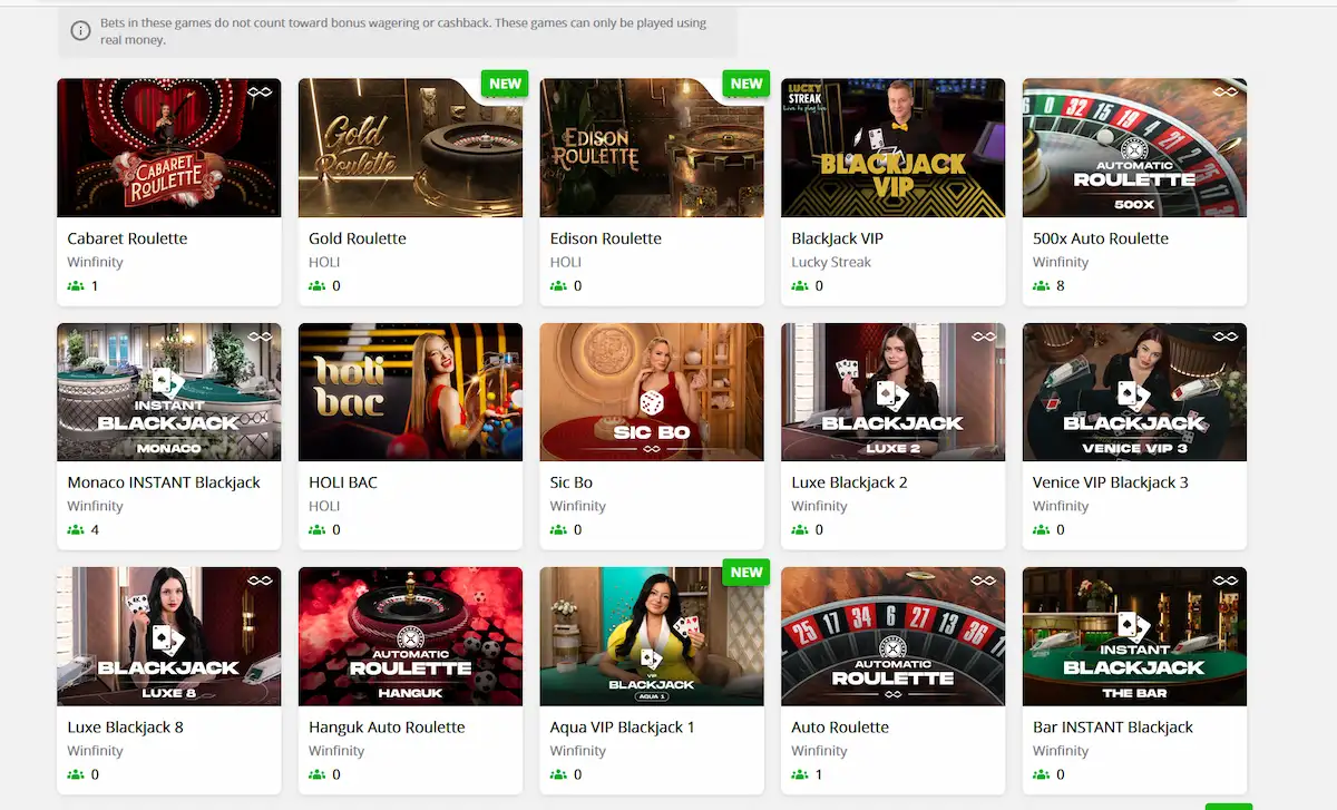 Live casino Slot7 s ruletou a blackjackem u živých krupiérů